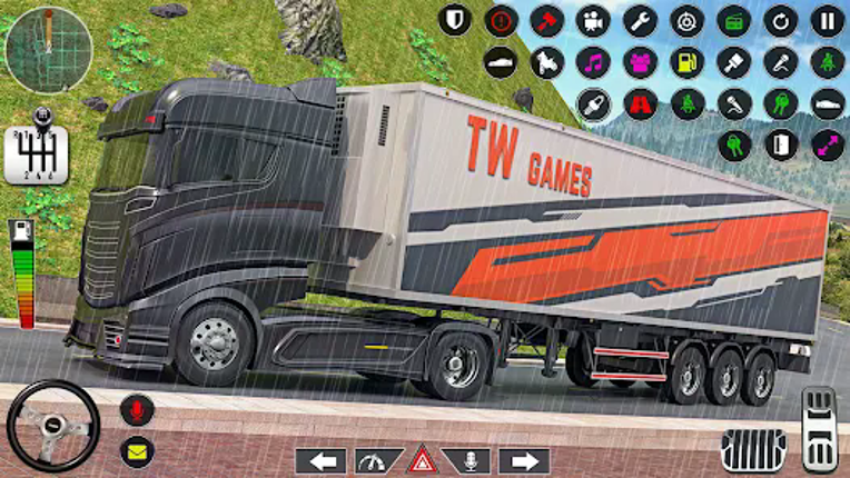 Log Transporter Truck Driving screenshot