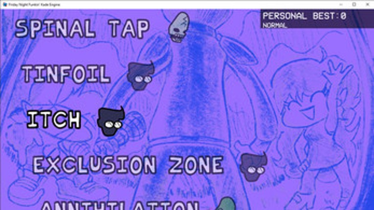 FNF - Martian Mixtape Full Week screenshot
