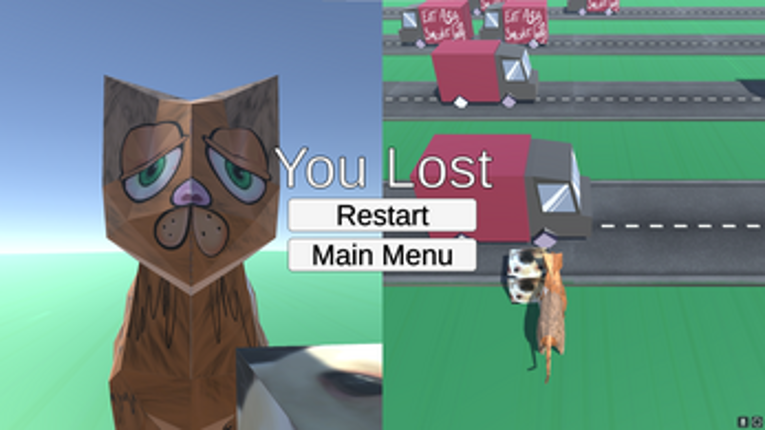 Cat Frogger screenshot