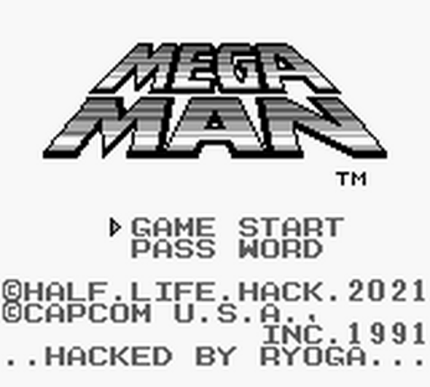 Mega Man: Dr.Wily's Revenge (Half Life Hack) screenshot