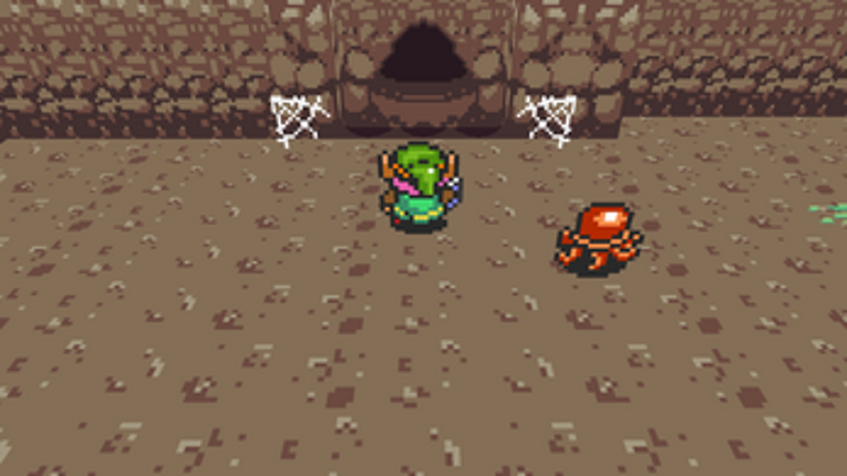 Paper Zelda RPG screenshot