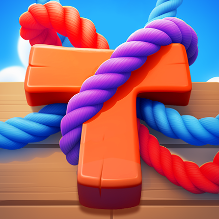 Woody Untangle Rope 3D Puzzle Image