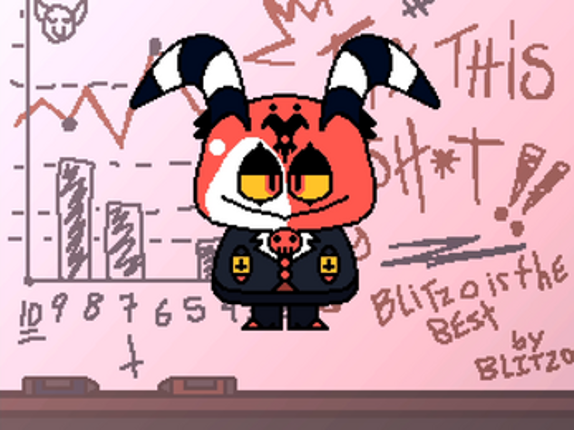 Helluva Boss Flaming Fashion Image