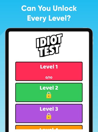 Idiot Test - Quiz Game Image