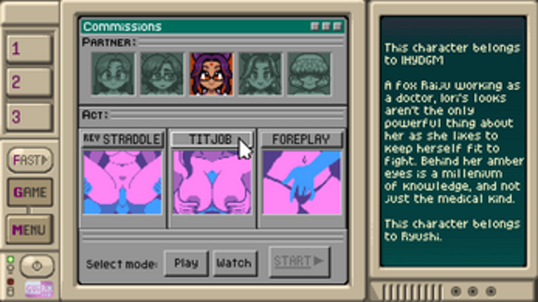 Love:99 Commissions Launcher Image