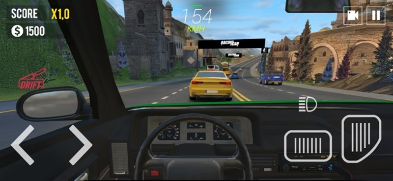 Racing in Car 2021 screenshot