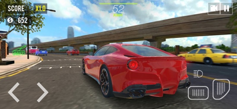Racing in Car 2021 screenshot