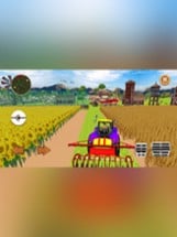 Real Farming Tractor 3D Image