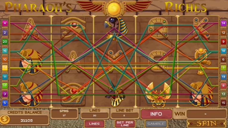 Slots - Pharaoh's Riches screenshot
