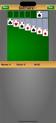 Solitaire-- screenshot