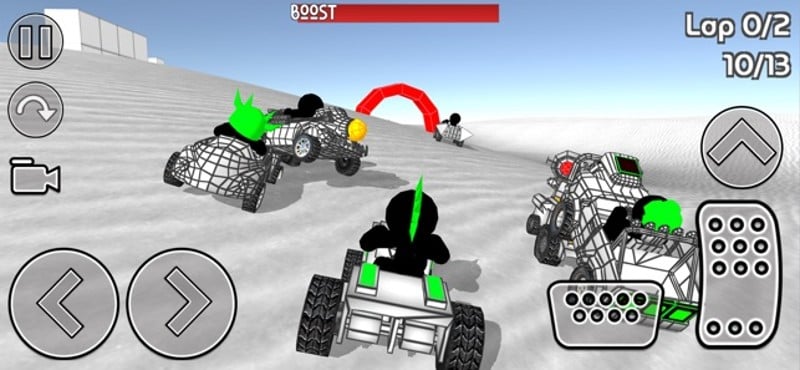 Stickman Car Racing screenshot