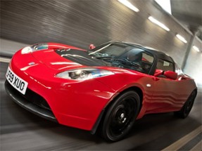 Tesla Roadster Puzzle Image