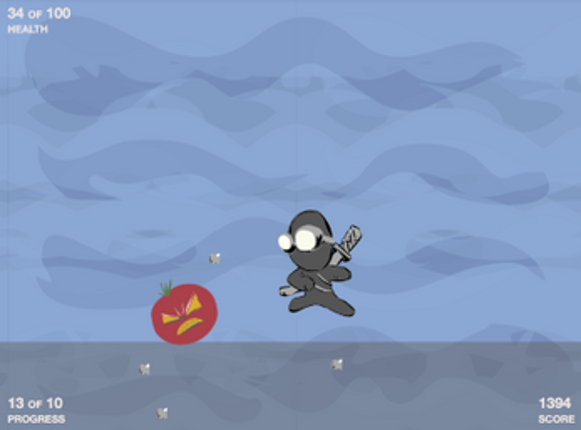 Video Game Construction Kit: Underwater Tomato Ninja Edition screenshot
