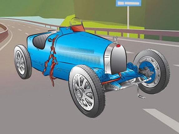 Vintage Cool Cars Memory Image