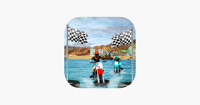 Water Surfer Dirt Bike Race 3D Image