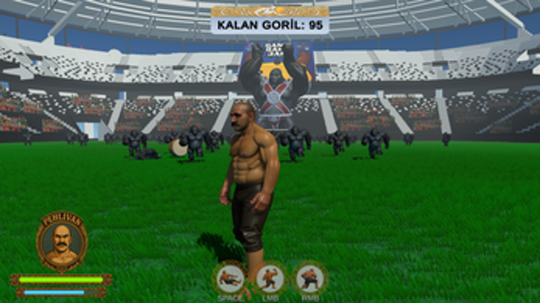 100 GORIL VS 1 PEHLIVAN screenshot
