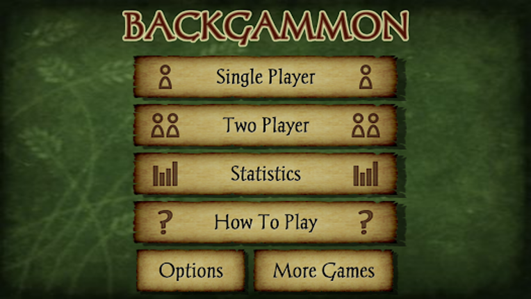 Backgammon screenshot