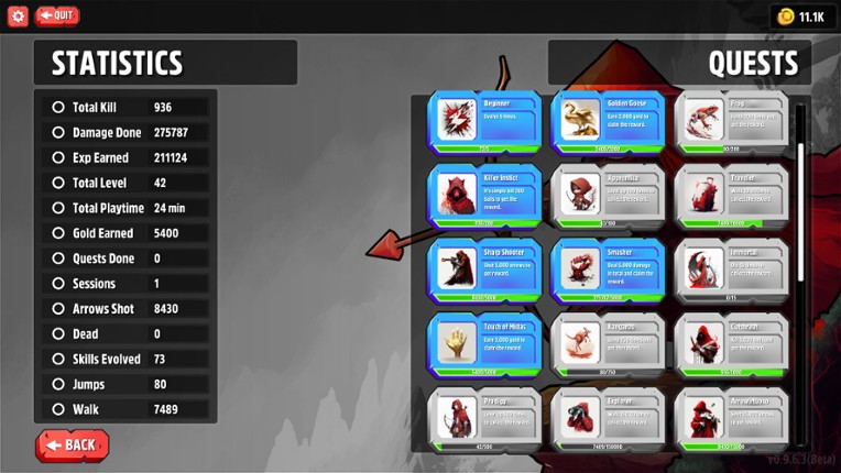 Bowerwhelm screenshot