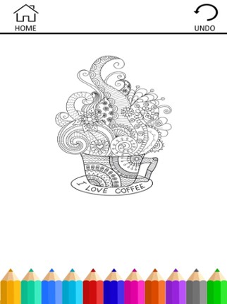 Coloring book for adults - Original Coloring 2017 screenshot