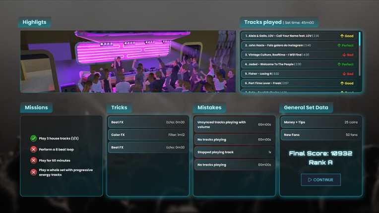 DJ Life Simulator: From Your Bedroom to the Mainstage screenshot