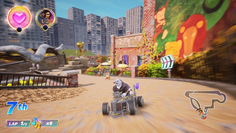 DreamWorks All-Star Kart Racing Rally Edition screenshot