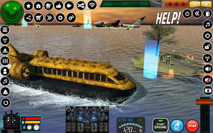 US Army Hovercraft Simulator screenshot