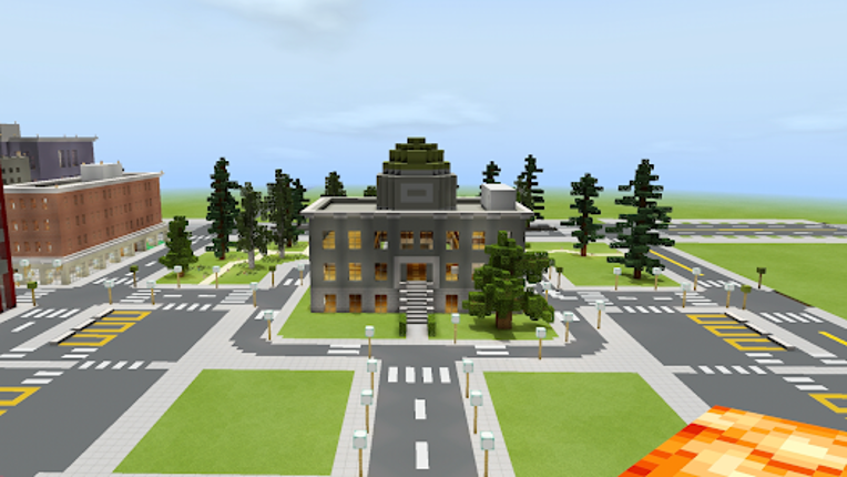 Build World Craft Block 3D Image