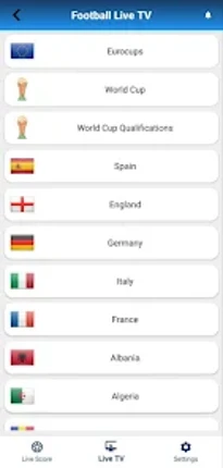 Football Live TV HD Streaming Image