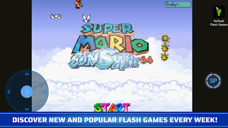 Retro Flash Game Player Image