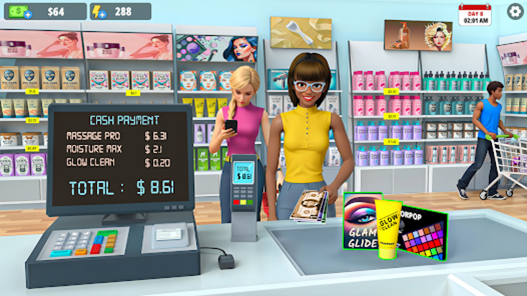 Beauty Shop: Supermarket 3D screenshot