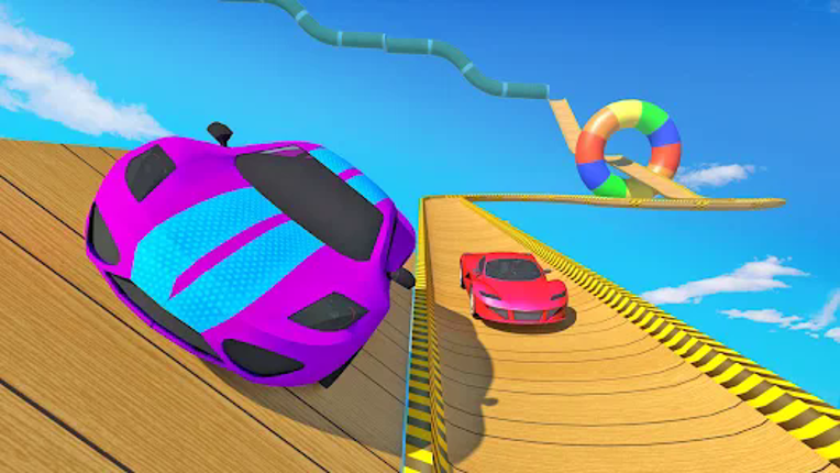 Mega Ramp Car Racing Impossibl screenshot
