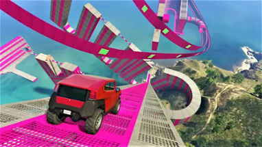 Car Parkour: Sky Racing 3D Image