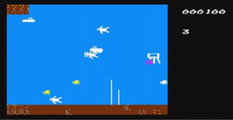 Alien planet underwater research (ZX Spectrum) Image