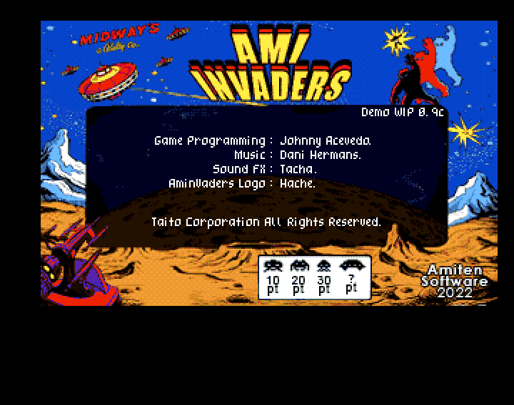 Games like Aminvaders v2.0