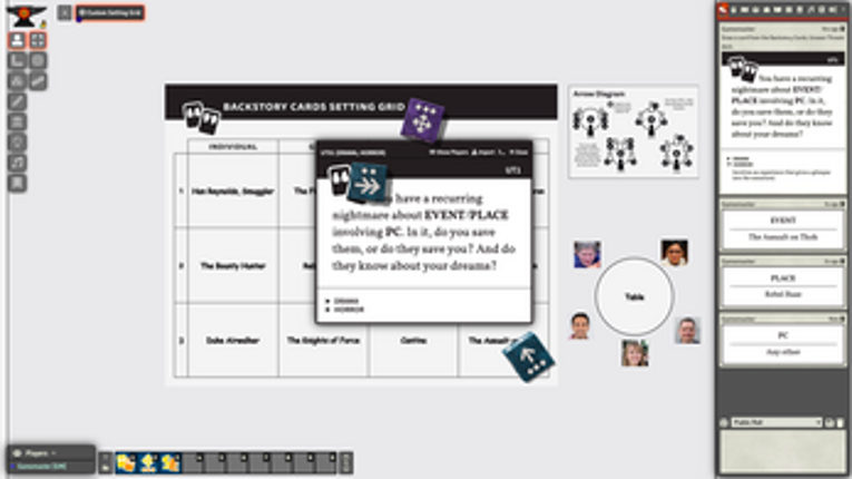 Backstory Cards: Expansion #1 for Foundry VTT screenshot