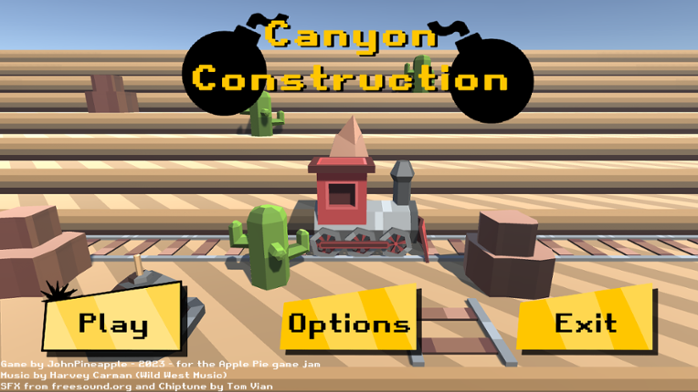 Canyon Construction Game Cover