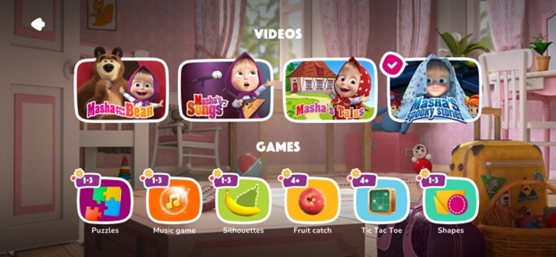 Masha and the Bear for Kids Image