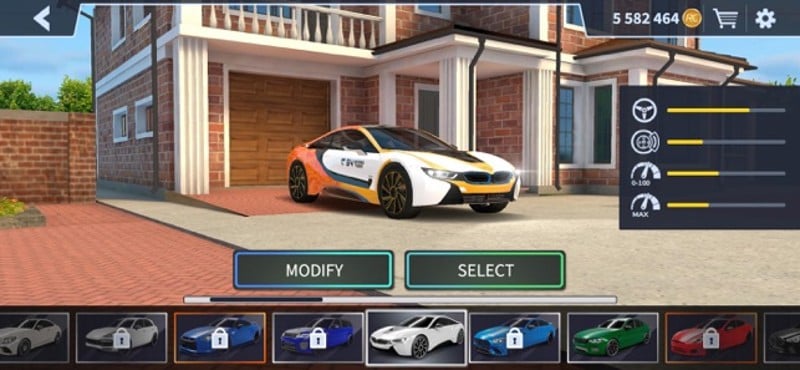 Racing in Car 2021 Image