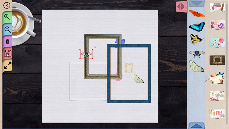Scrapbooking screenshot