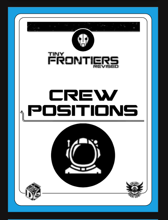 Games like Tiny Frontiers House Rules