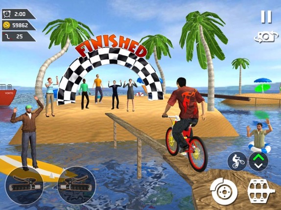 Water Park BMX Driving 2019 screenshot