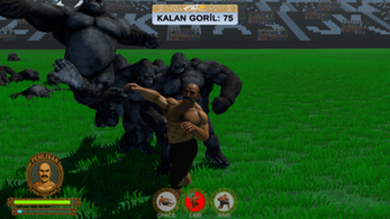 100 GORIL VS 1 PEHLIVAN screenshot