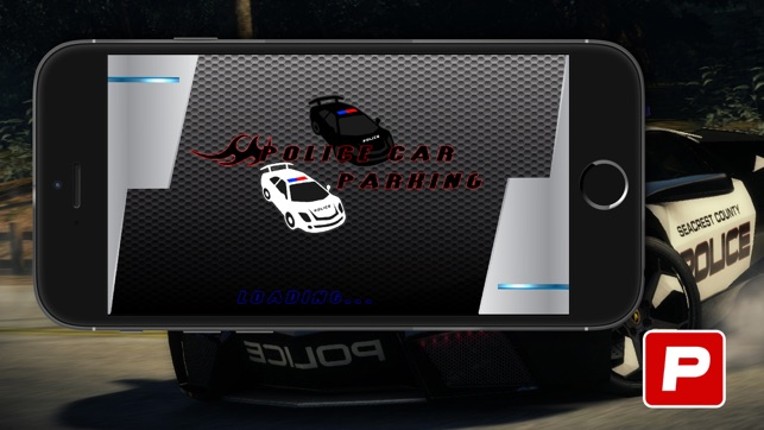 3D Police Car Parking -Real Driving Test Simulator screenshot