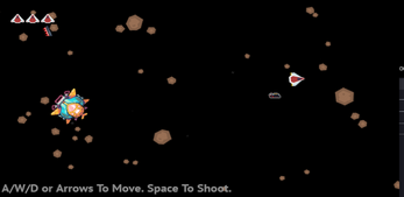 Asteroids and Ships Image