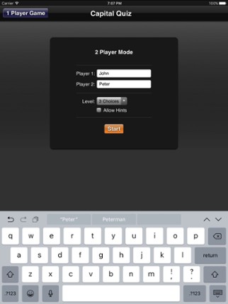 Capital Quiz HD Image