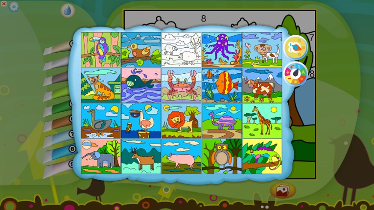Color by Numbers - Animals screenshot