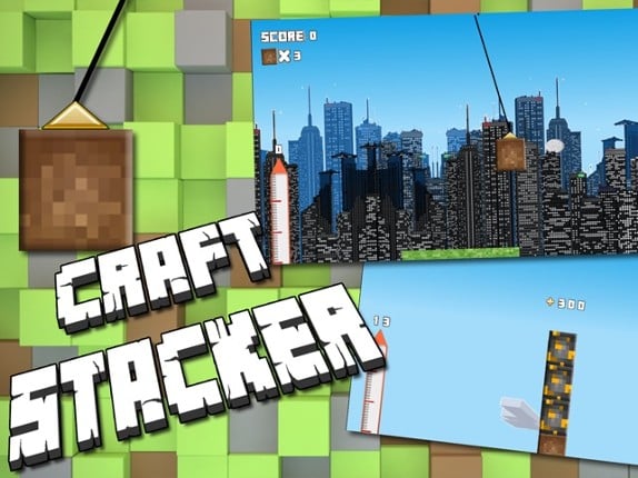 Craft Stacker Classic - Tile Block Stacking Mini Game Image