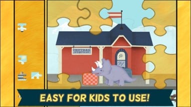 Dinosaur Games for Kids: Puzzles Image