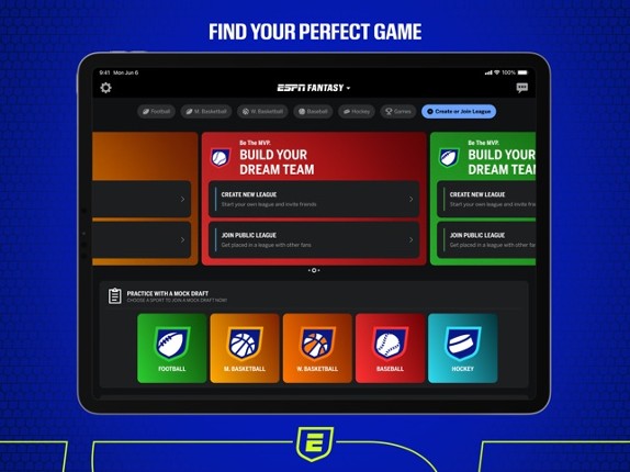 ESPN Fantasy Sports &amp; More Image