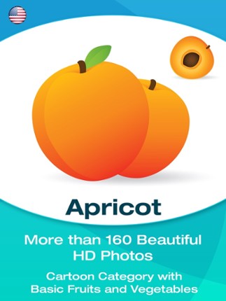 Fruit and Vegetable Picture Flashcards for Babies, Toddlers or Preschool (Free) screenshot